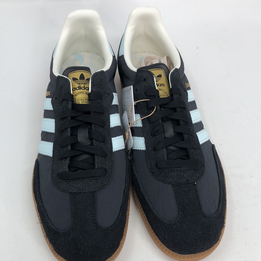 Adidas Women’s Samba OG ID0493 Carbon Blue Gum Classic Sneakers - Size 12.5 - Picture 10 of 16